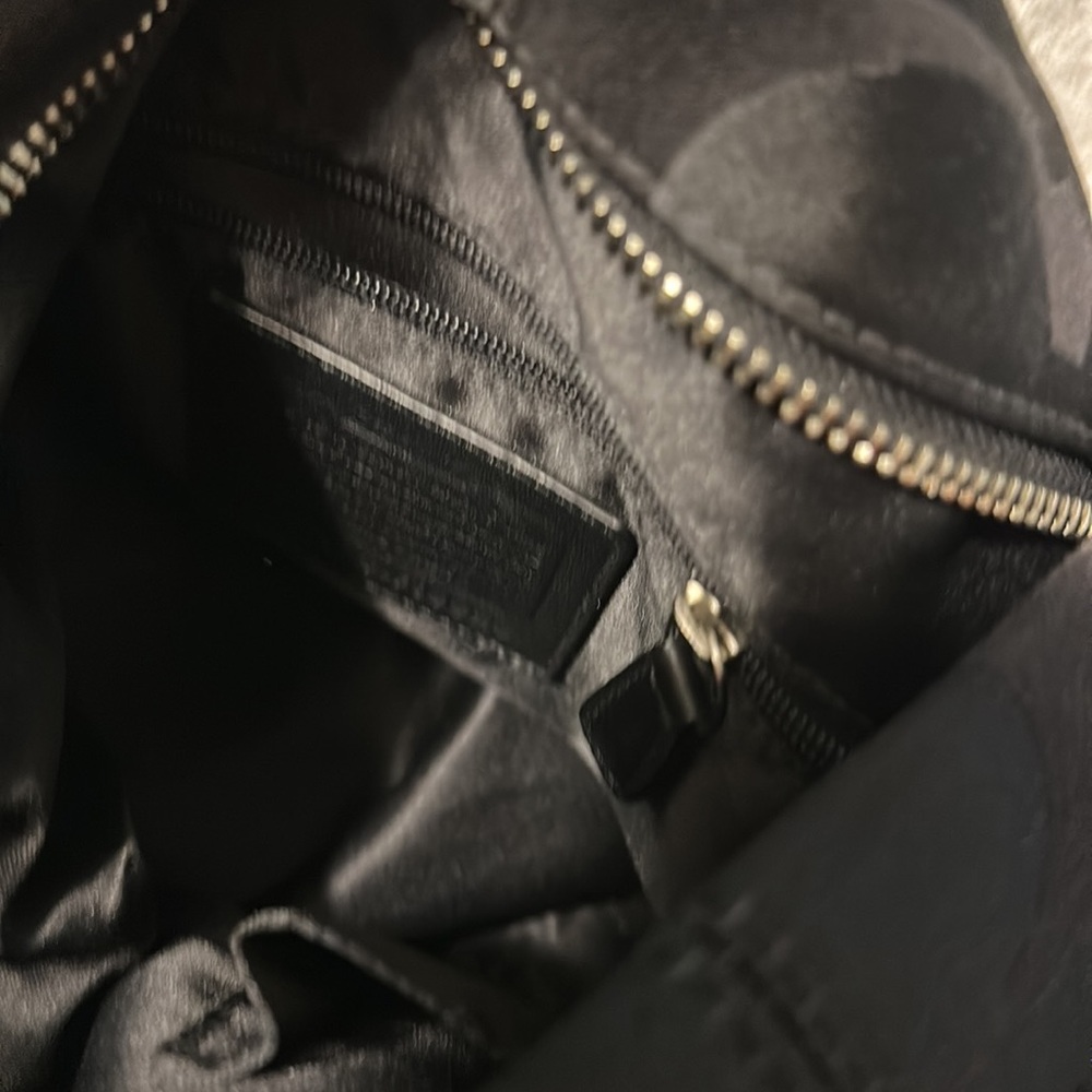 Coach black shoulder bag with handles - Picture 4 of 4